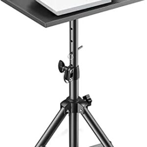 Ultimaxx 91,4 cm (36 Zoll) Stativständer mit verstellbarer Höhe für Projektoren, Laptops, Tablets, Kameras, Camcorder und mehr, geeignet für den Einsatz zu Hause, im Büro und auf der Bühne