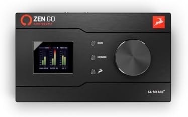 Antelope Audio Zen Go Synergy Core 4×8 Bus-Powered Thunderbolt 3 Audio-Interface mit integrierten Echtzeit-Effekten