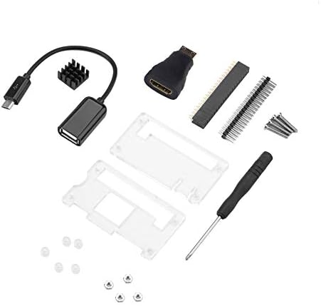 01 02 015 Schutzhülle Suite, Elektronische Komponenten Kühlkörper Gehäuse Set für Raspberry Pi Zero Zero W für Industrie