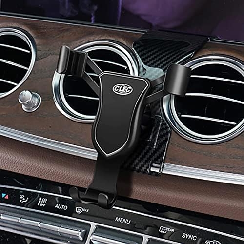 Kucok Handy-Autohalterung für Mercedes Benz E-Klasse 2017–2023, Handyhalterung, Handyhalterung, Lüftungsschlitz, Armaturenbrett, Einhandbedienung, 11,9-17,9 cm, alle Smartphones